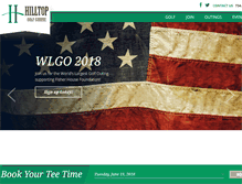 Tablet Screenshot of hilltopgc.com
